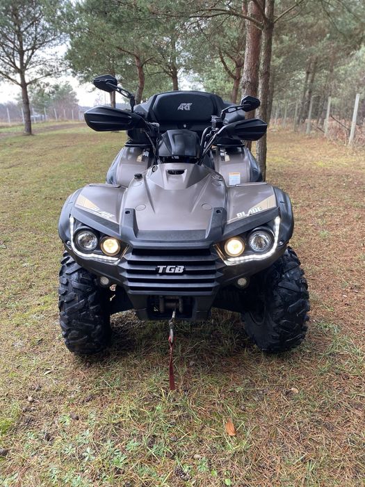 Quad TGB Blade 550i IRS 4x4 2018r sprowadzony homologacja. Plug.