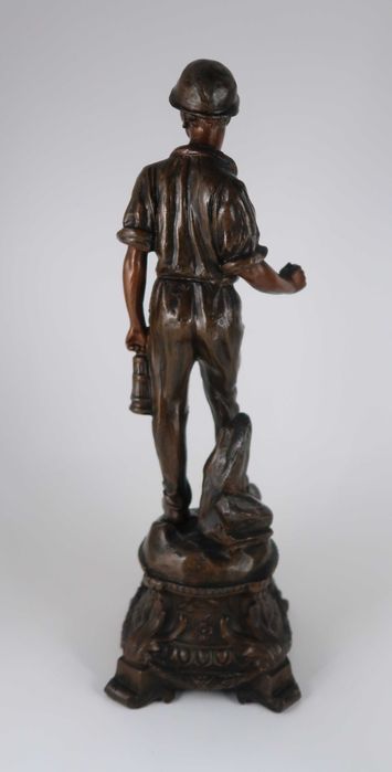Escultura O Mineiro ("Le Mineur") 41 cm
