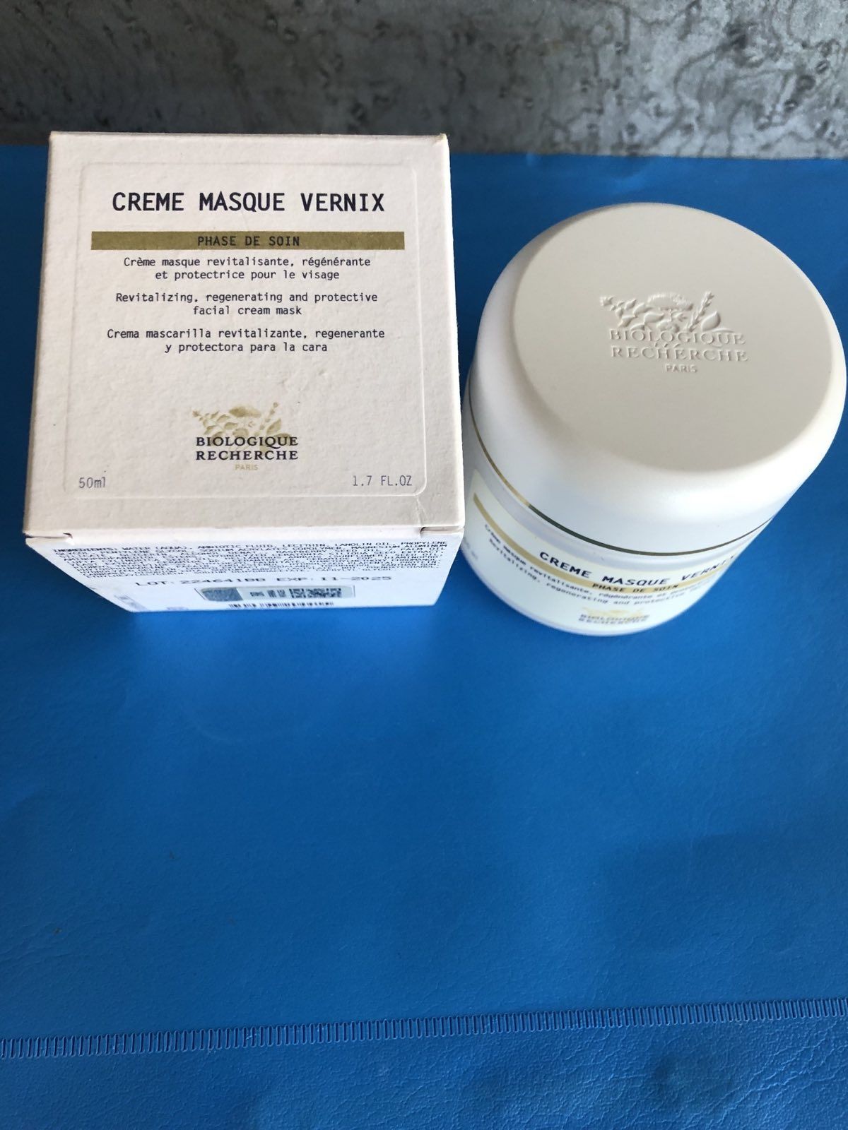Крем-маска VERNIX MASQUE 50ML. Made in France.
