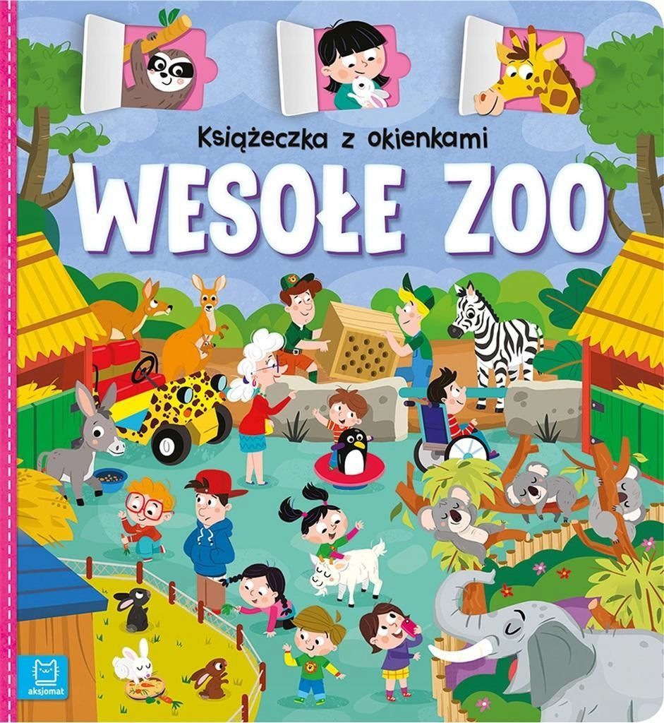 Książeczka Z Okienkami. Wesołe Zoo