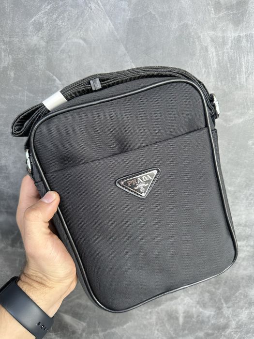 Купить мужскую сумку планшетку на  плече Прада  чоловіча барсетка