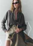Сорочка zara zw collection зі 100% льону