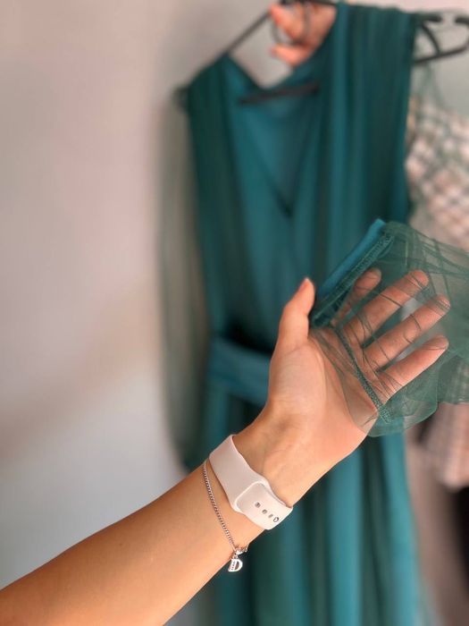 продам платье бирюзовый