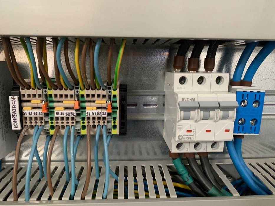 Kompensacja mocy biernej Pojemnościowej i Indukcyjnej