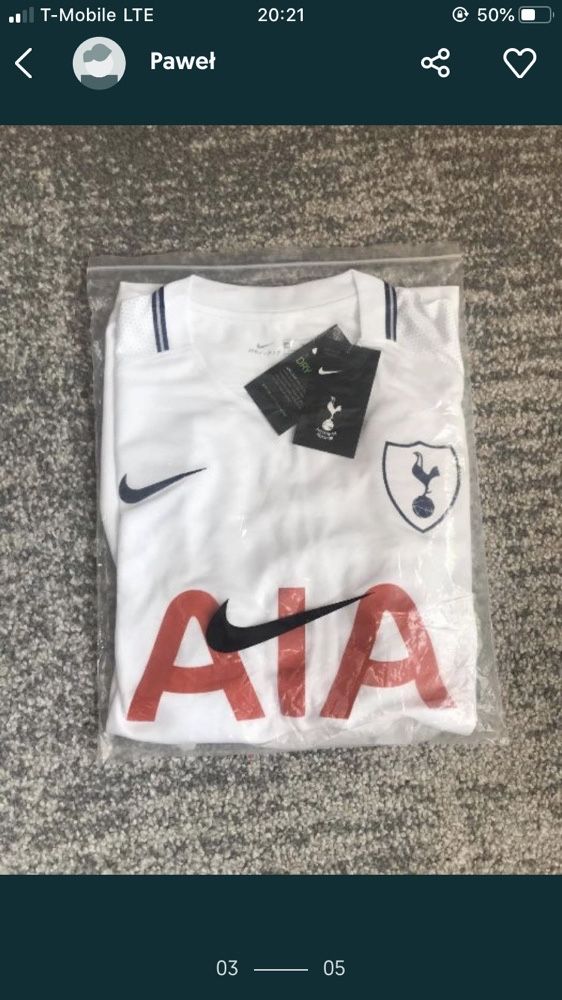 Koszulka Nike Dri-FIT tottenham hotspur home rozmiar XL