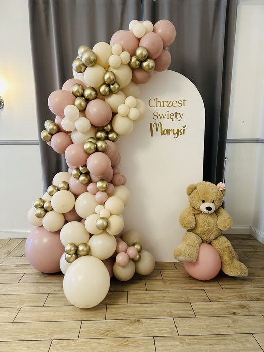 Dekoracja ścianka balony