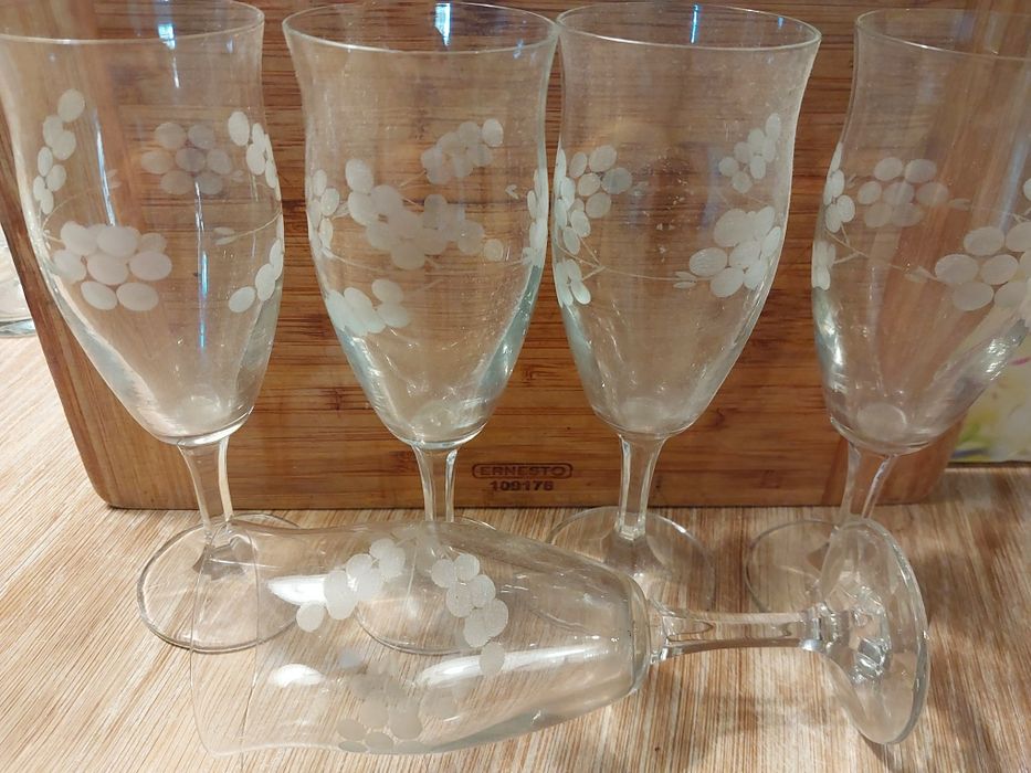 Kieliszki do wina, szampana Vintage