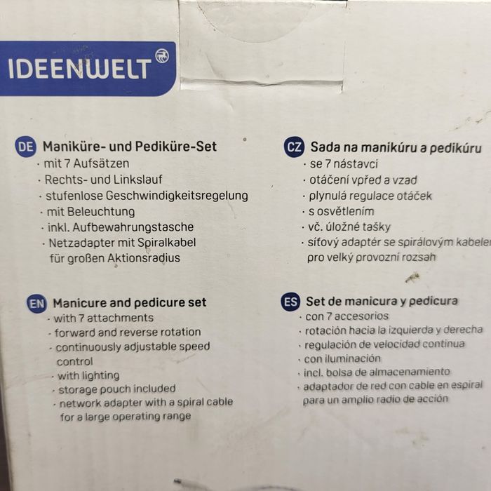 Zestaw do Manicure i Pedicure Nowy Profesjonalny