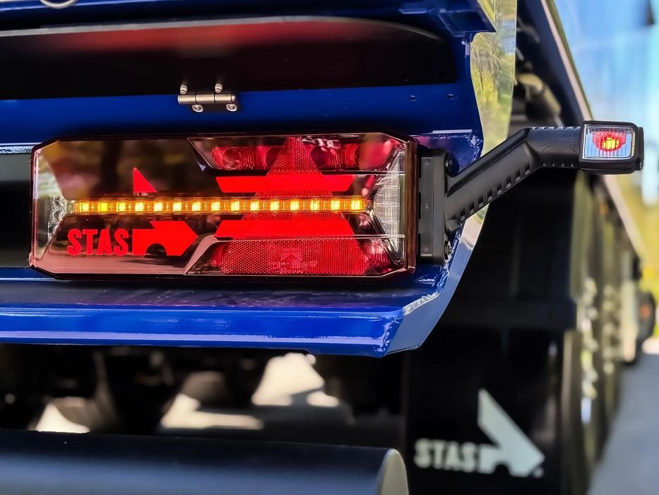 Stas S300ZX  Fabrycznie nowa naczepa STAS - podłoga 10 mm GOTOWA