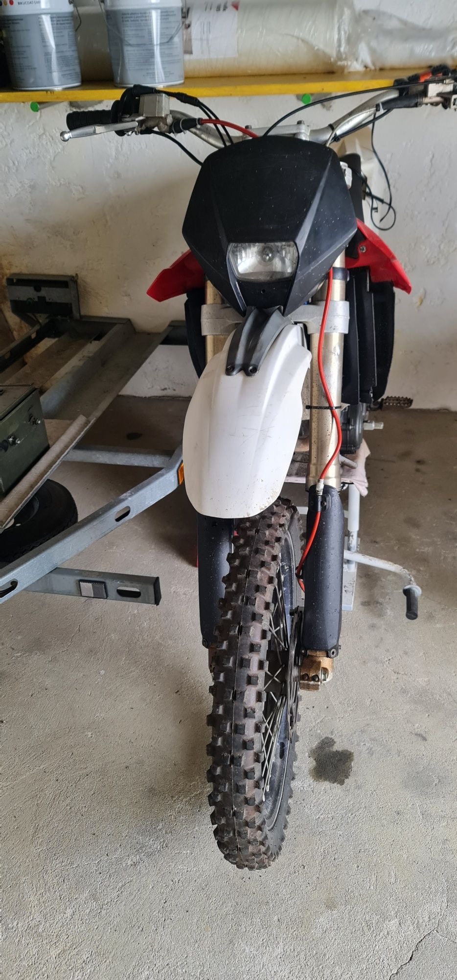 Husqvarna 450, motor todo restaurado
