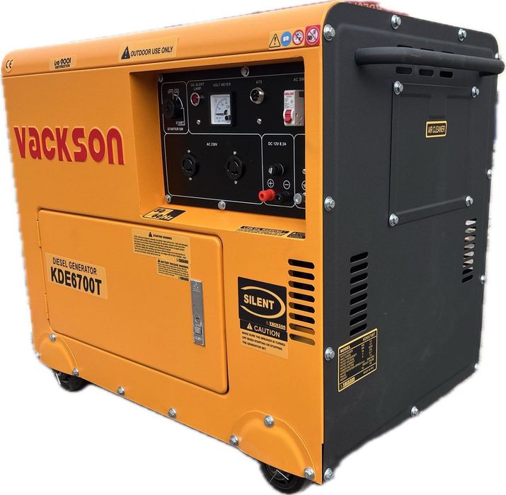 Генератор ДИЗЕЛЬНИЙ 5.5 кВт - Vackson KDE6700T