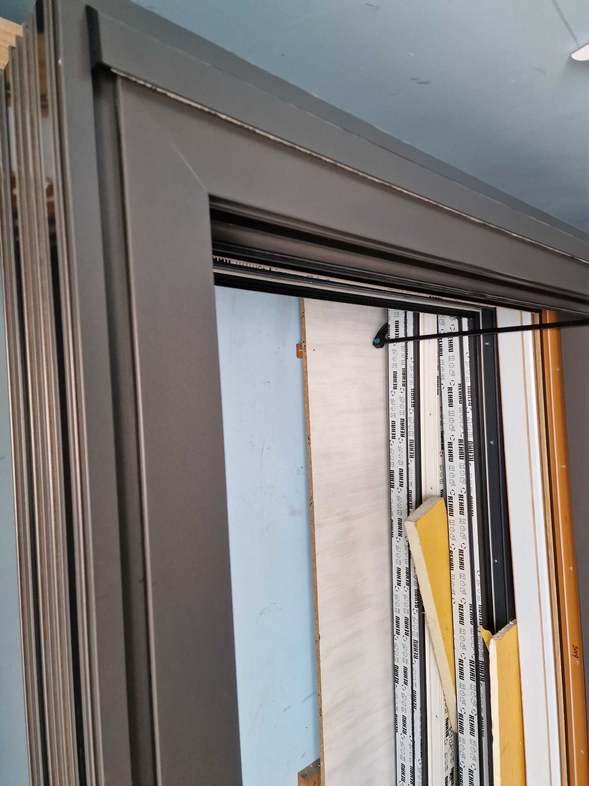 okno tarasowe HST aluminiowe czarne