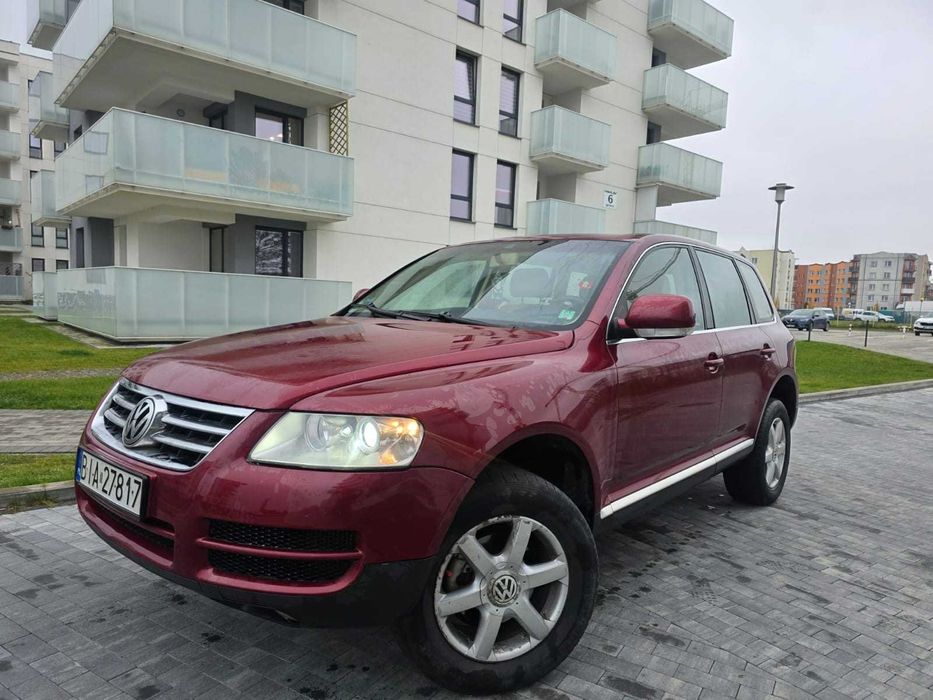 VW Touareg 2,5  diesel  4X4 , hak , zamiana, raty