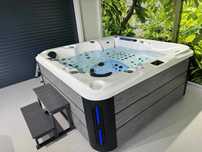 Jacuzzi z hydromasażem wanna ogrodowa luksusowe SPA dla 3,4,5,6 osób