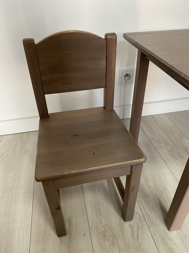 Stolik i krzeselko dzieciece SUNDIIUK IKEA