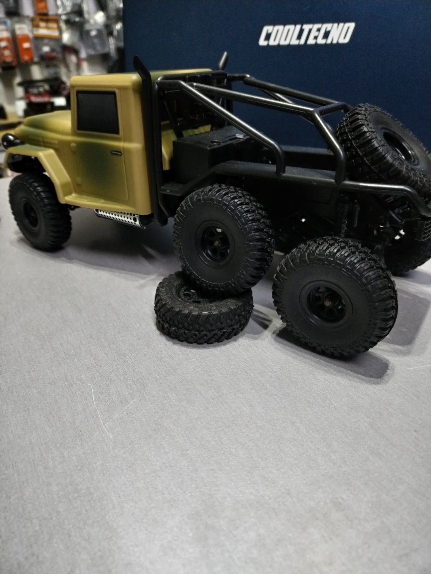 Crawler 6×6 1/18 absima carro rc