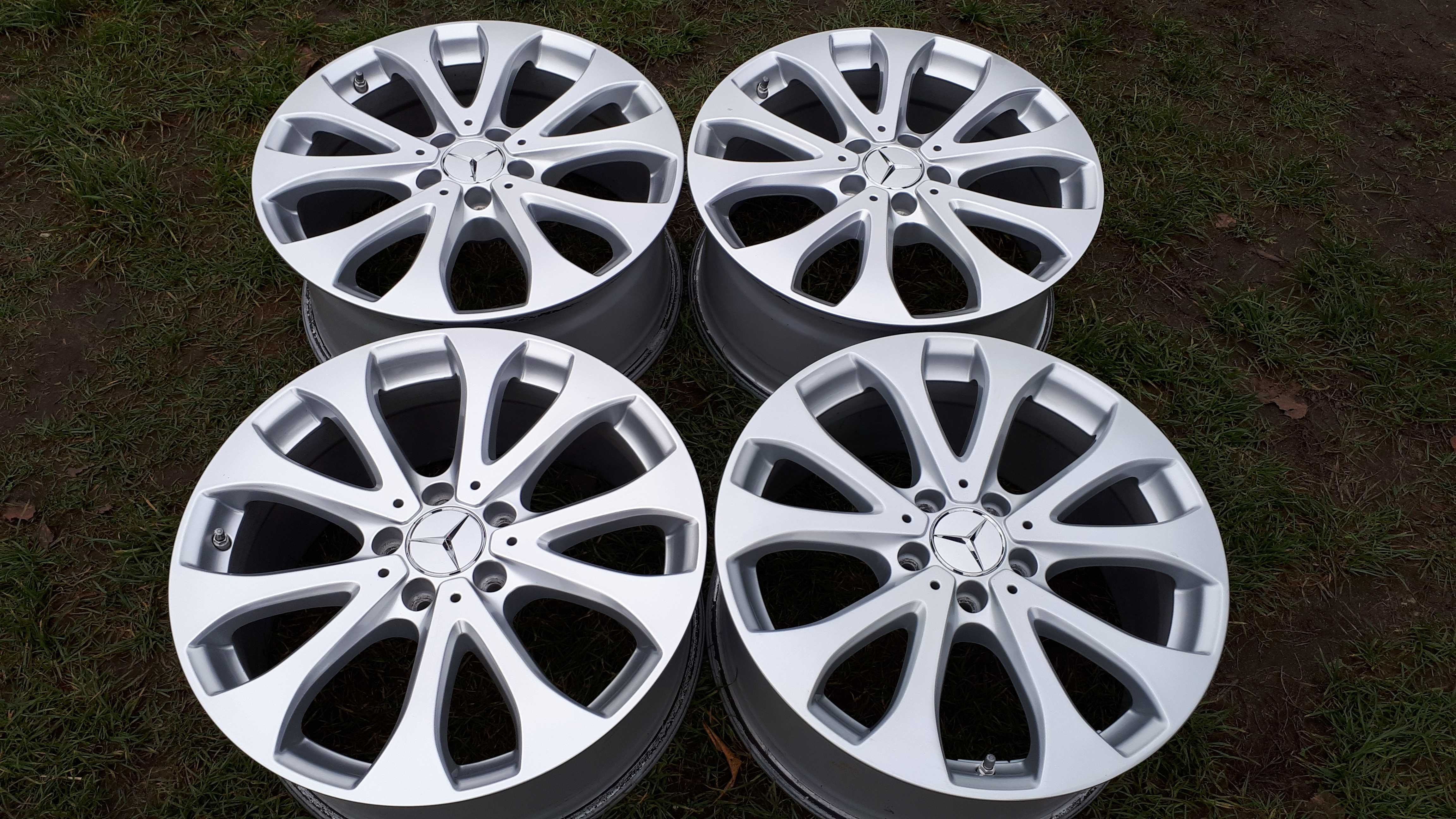 Felgi Mercedes 18cali 5x112 et43 8J czujniki ciśnienia