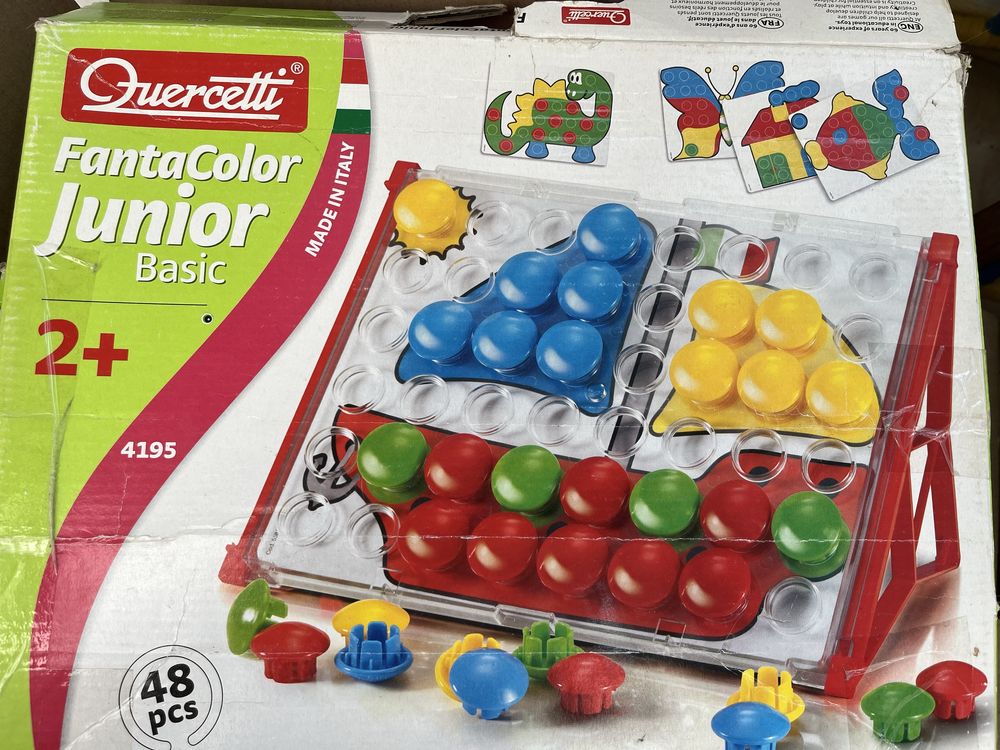 Дитячі ігри Quercetti, мозаїка, daisy
