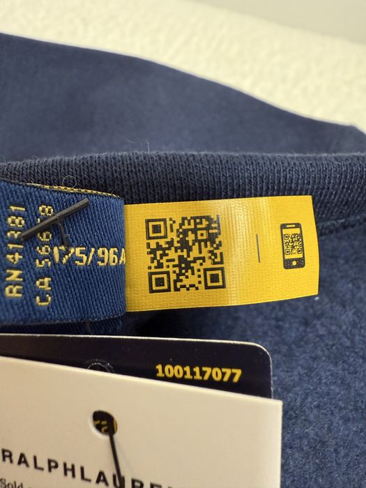 Bluza męska Polo Ralph - rozm XL czarna oryginalł