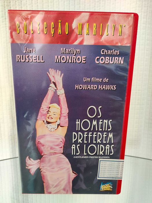Marilyn Monroe - Filmes VHS ainda selados!