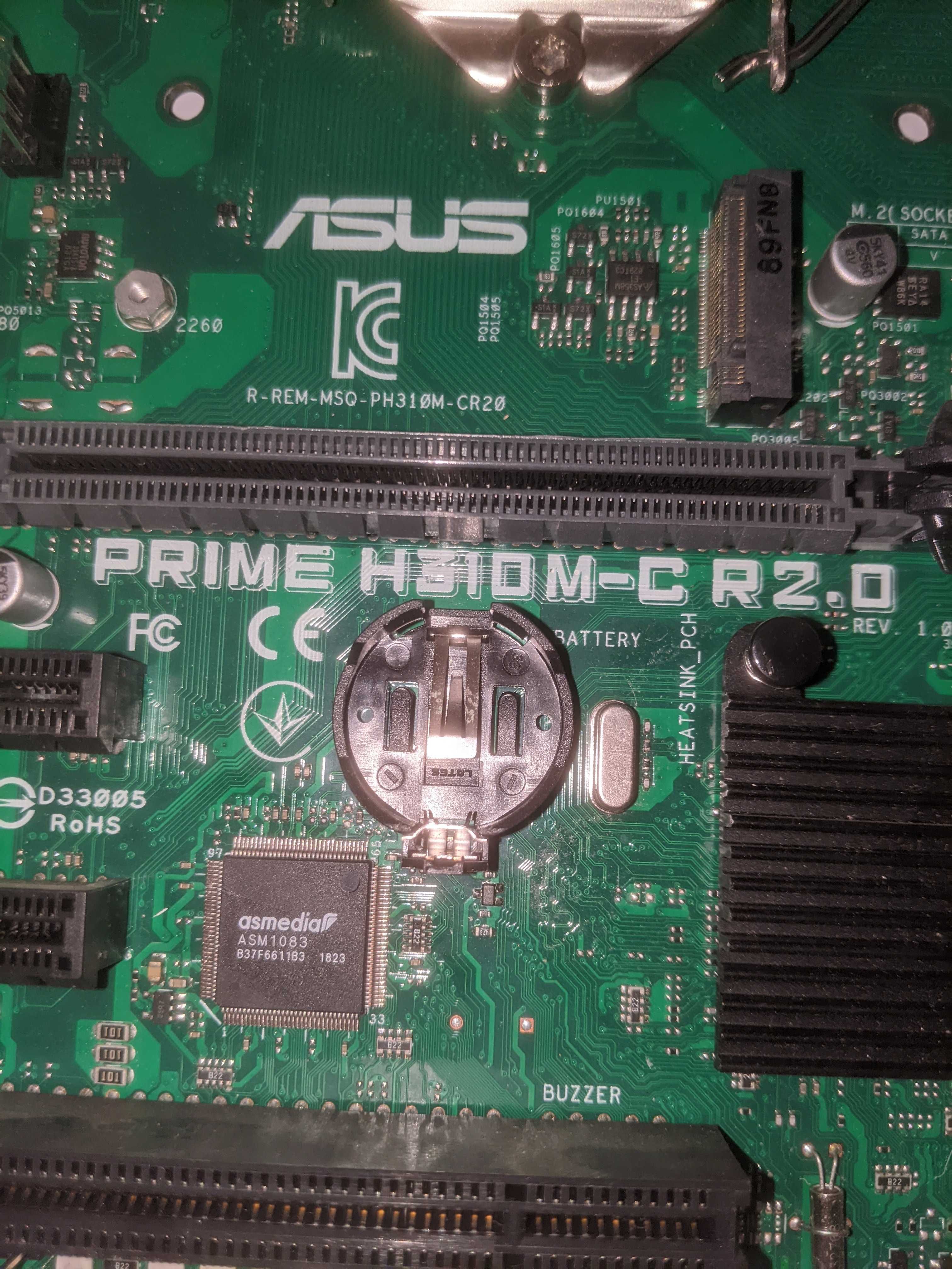 Материнська плата Asus Prime H310M-C R2.0