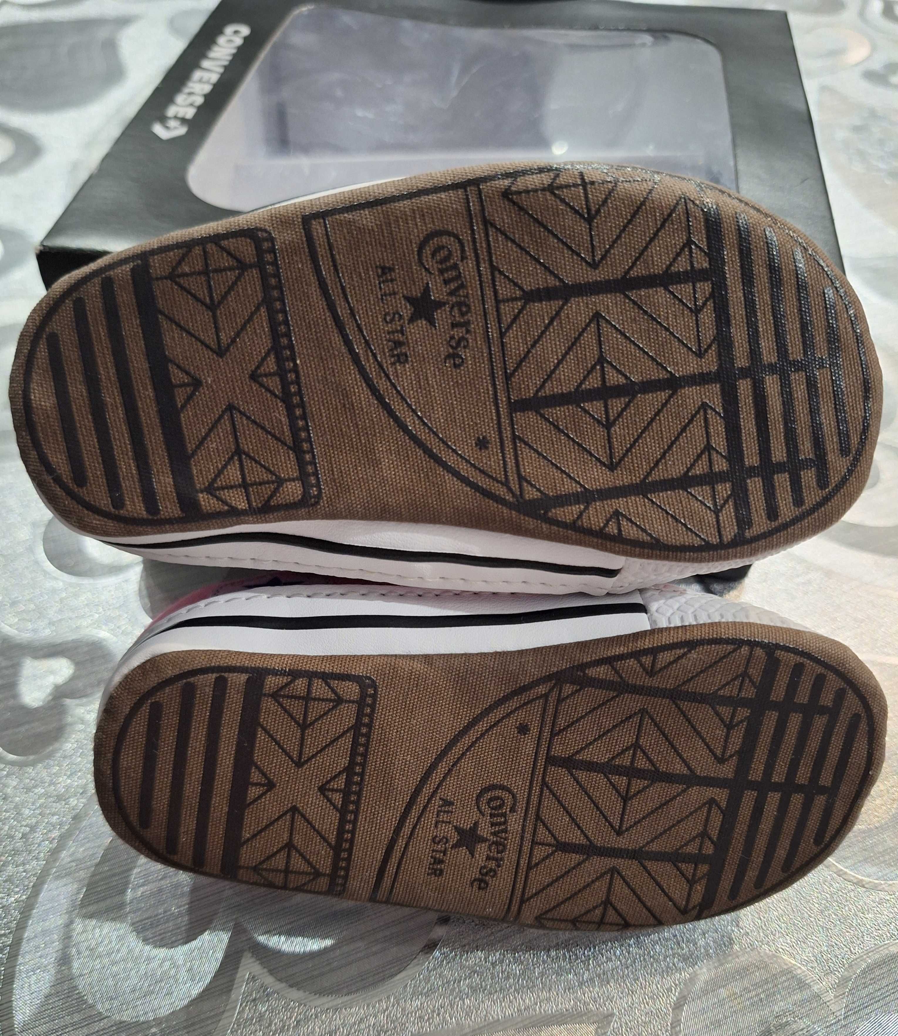 Różowe buciki Converse All Star niechodki r. 19 NOWE