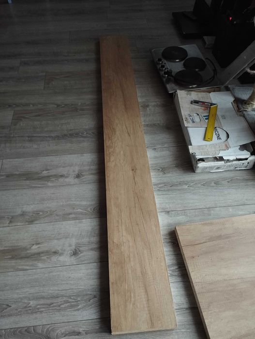 półka blat długość na 222 cm głębokość 24 cm