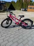 Rower puky 20’ cali rozowy CYKE 20-7 ACTIVE jak woom dla dziewczynki