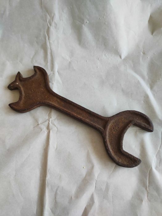 Przedwojenny klucz maszynowy Eisenwerk, inw