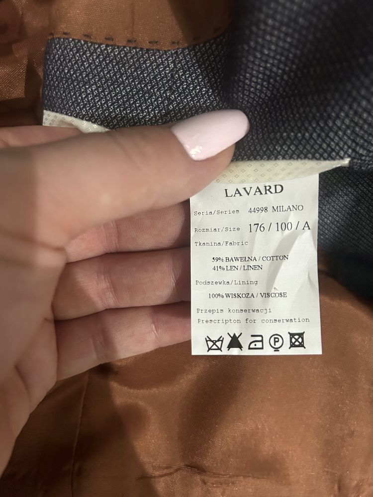 Marynarka lavard meska szara