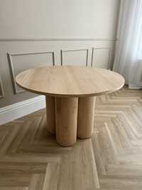 Stół drewniany okrągły designerski 120cm NOWY