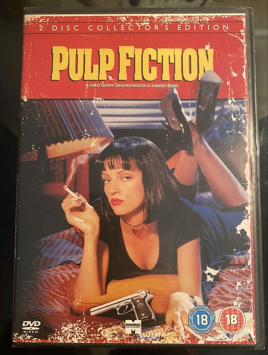 DVD Original Pulp Fiction edi UK, Quintin Tarantino