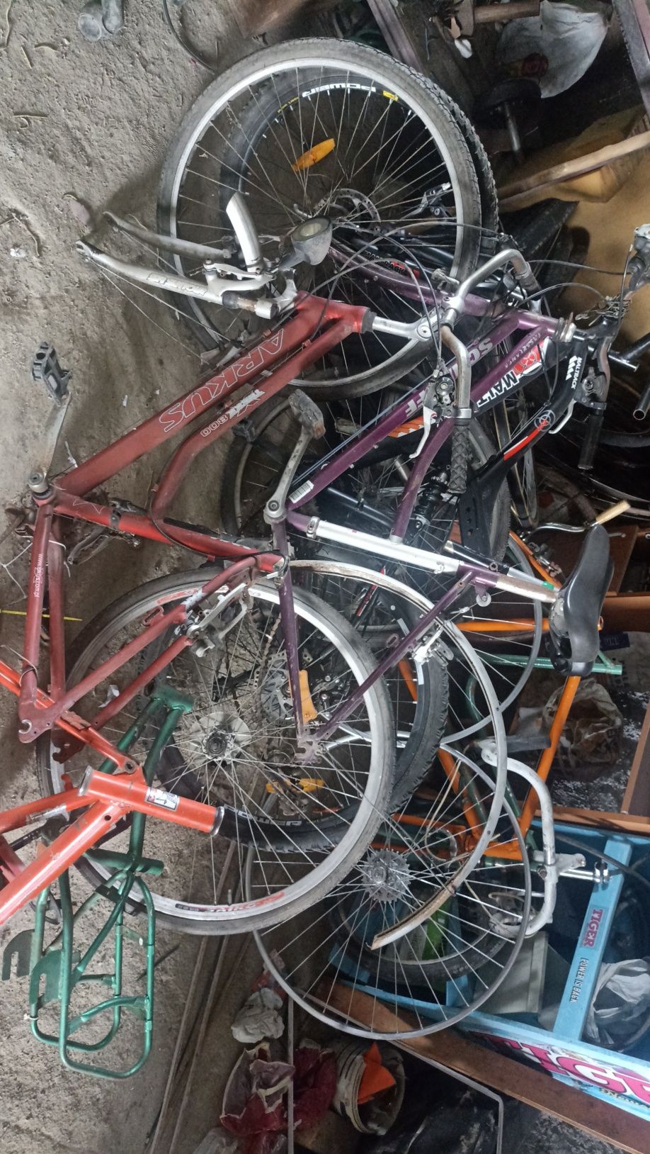 Części rowerowe kompletne rowery