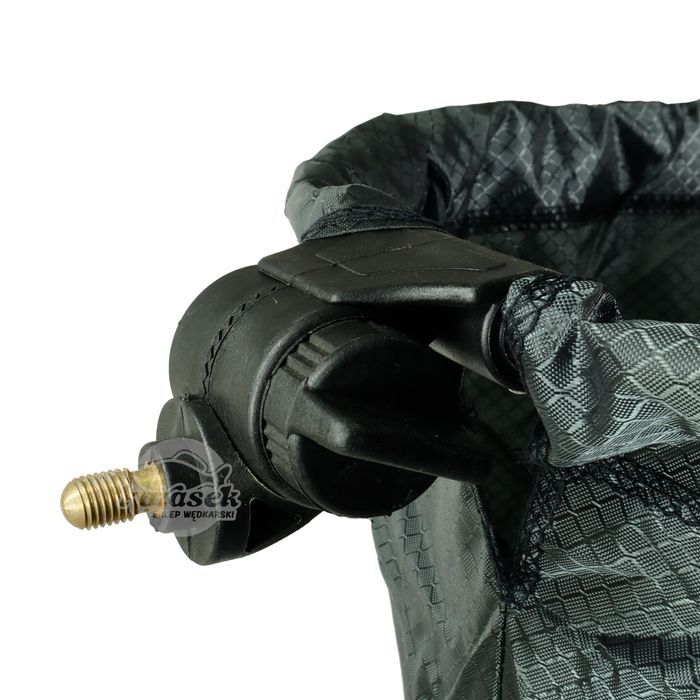 Siatka wędkarska okrągła sadzyk na ryby 200x45cm z uchwytem na sztycę