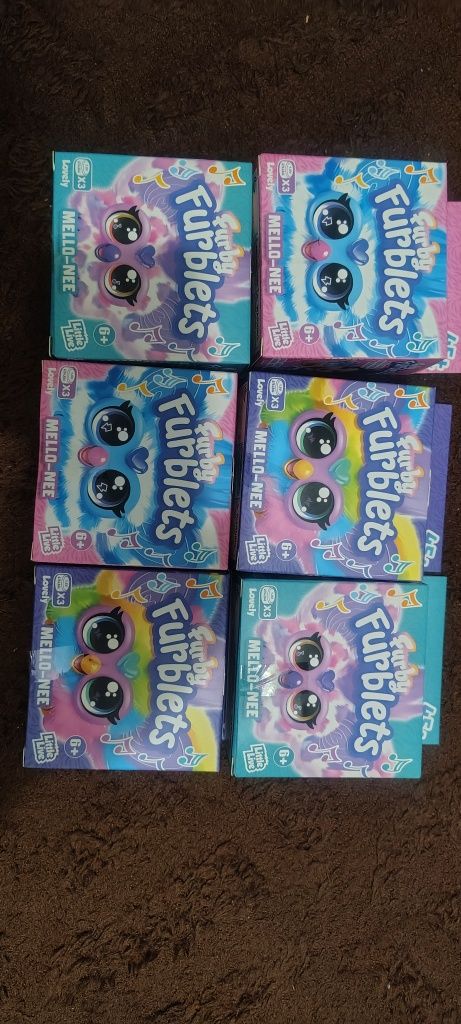 М`яка інтерактивна іграшка міні Фербі Furby furblets mini
Furby Furble