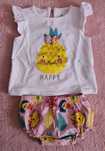 Conjunto t-shirt e calção Zippy