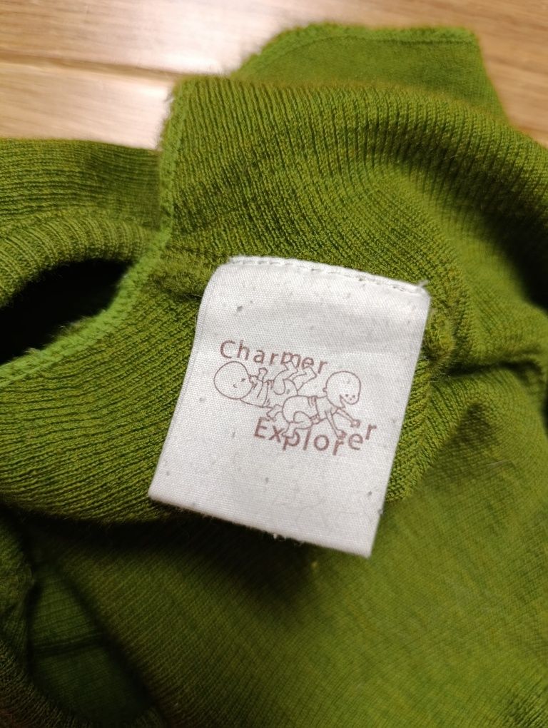 Kominiarka Manymonths zielona merino