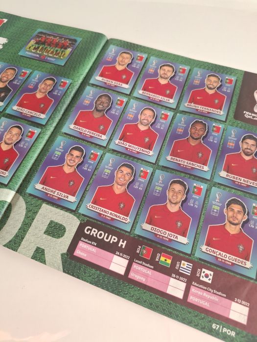 Caderneta mundial qatar 2022 completa