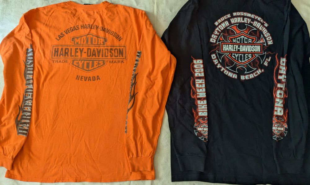 Harley Davidson  длинный рукав