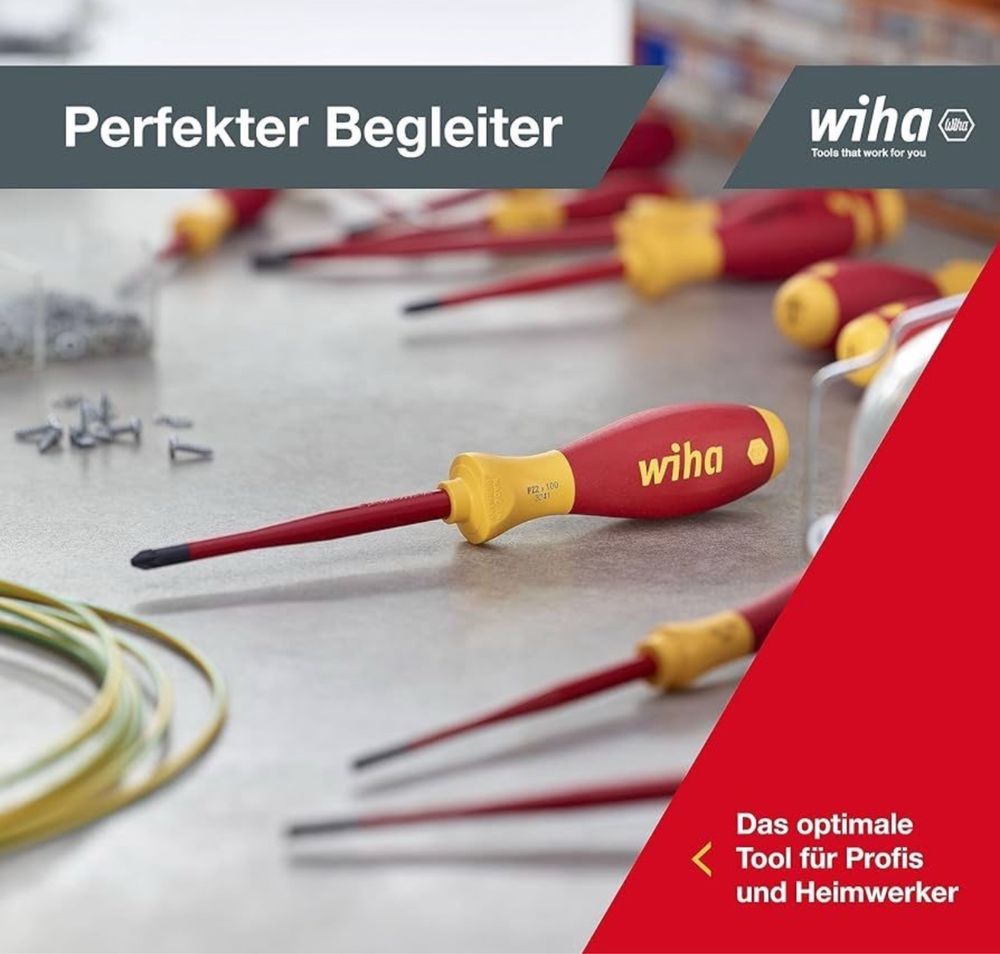 Wiha slimFix zestaw elektryczny, 3201K6, 6-cz