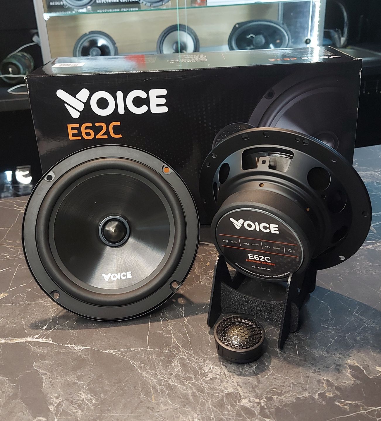 Компонентна акустика Voice E62C