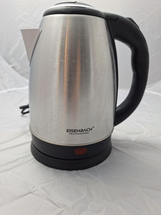Czajnik elektryczny Eisenbach 1.8L Inox, nowy, stal nierdzewna