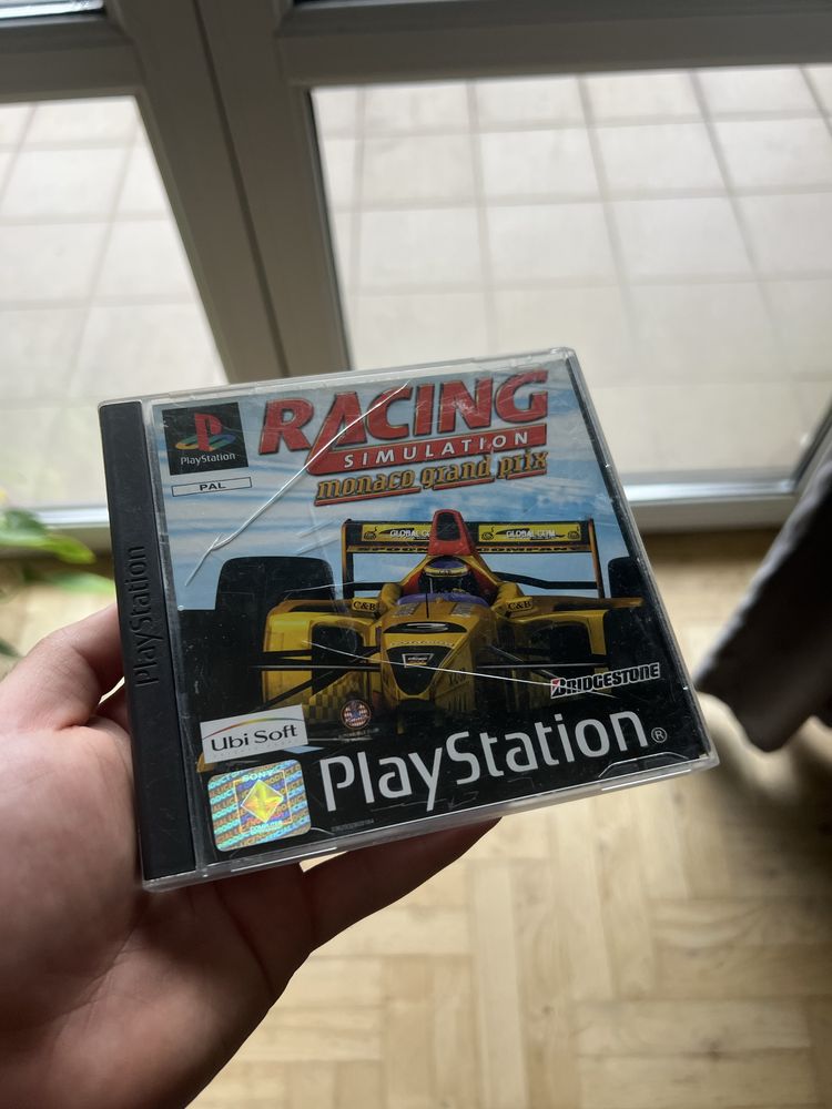 Playstation 1 Racing simulation monaco grand prix
