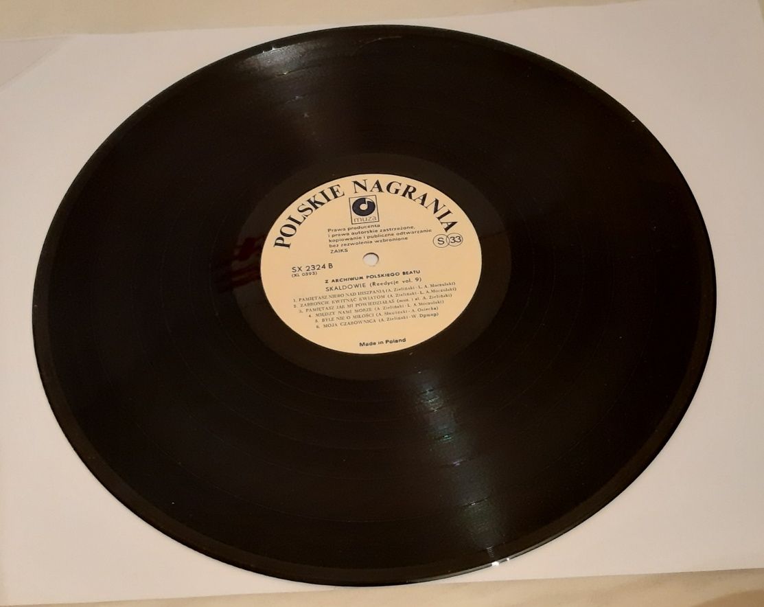 Skaldowie "Z archiwum polskiego beatu" płyta winylowa LP  MINT