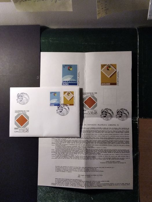 1976 FDC Exposição Filatélica Lubrapex 76 MNH **
