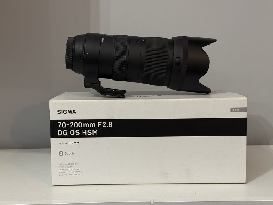 Sigma 70 200 f2.8 s canon ef