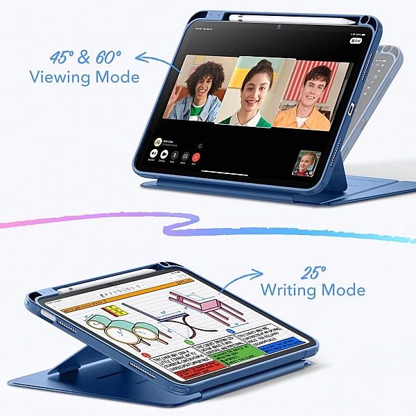 Etui ESR Flip Hybrid na iPad 10.9” 2022 / iPad 11” 2024 - niebieskie