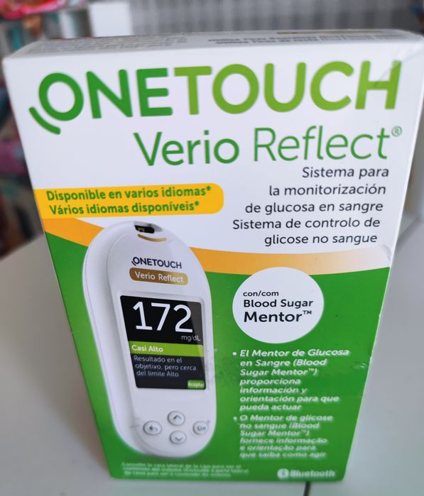 Medidor glicose one touch verio reflect