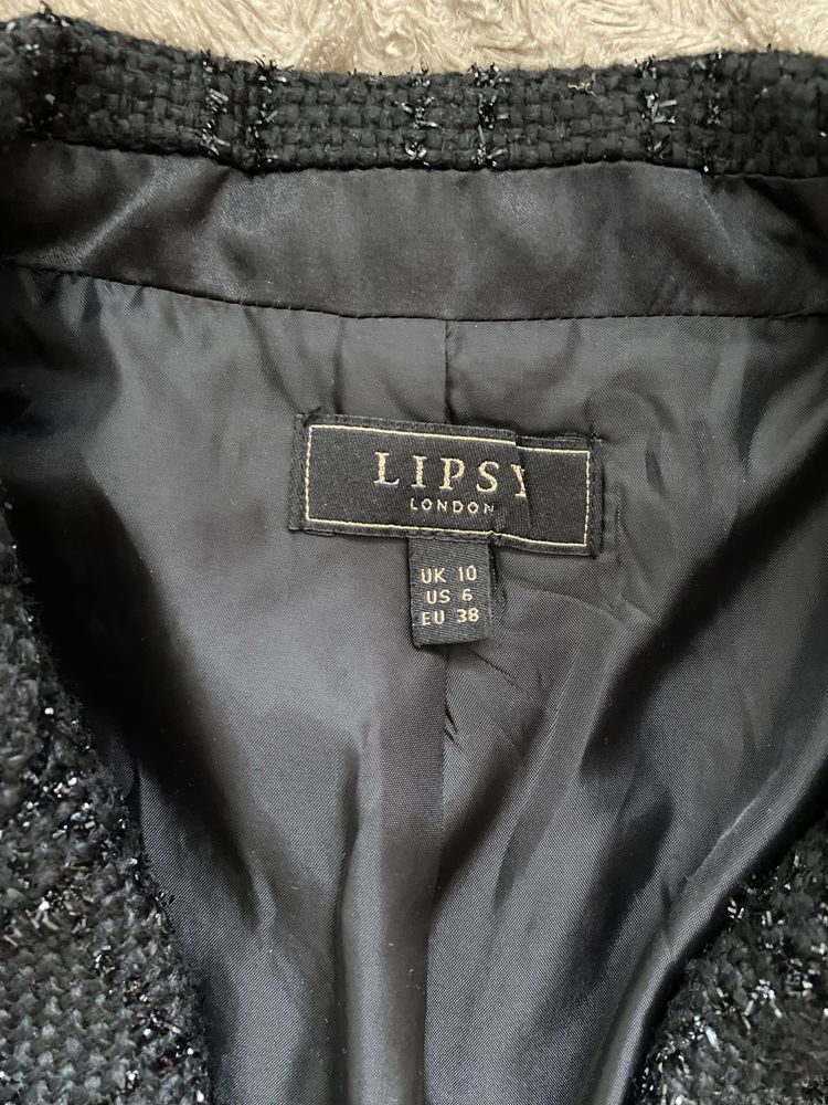 Твидовый пиджак Lipsy