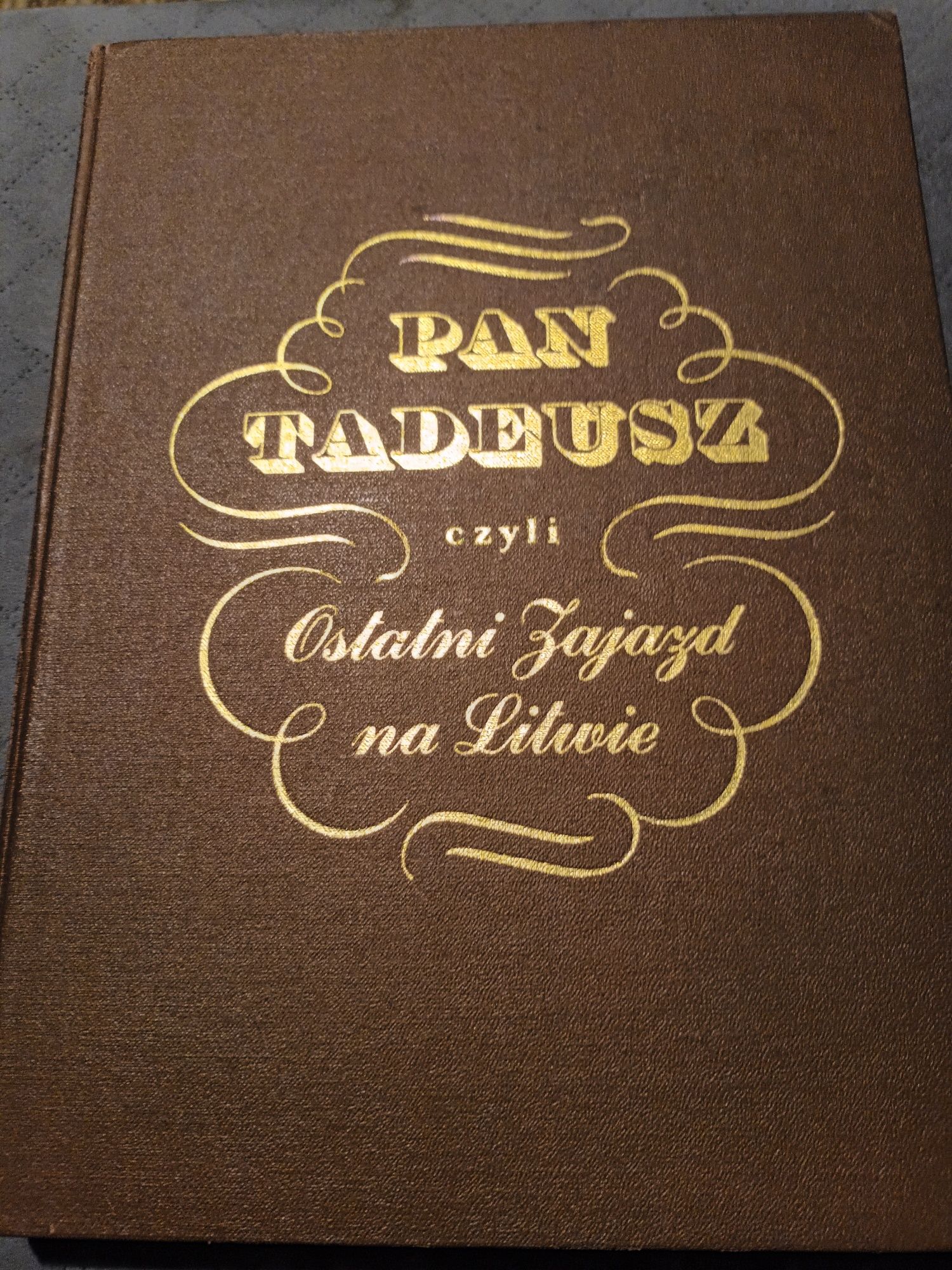 Książka,,Pan Tadeusz "